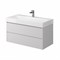Тумба с раковиной Creto Scala White 100 см - фото 104380 Тумба с раковиной Creto Scala White 100 см - фото 104380