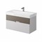 Тумба с раковиной Creto Malibu Capuchino Soft 100 см - фото 104572 Тумба с раковиной Creto Malibu Capuchino Soft 100 см - фото 104572