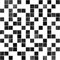 Crystal Мозаика чёрный+белый 30х30 - фото 104964
