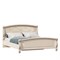 Кровать двуспальная 1800 с мягким изголовьем ППУ Амели (Дуб Прованс) - фото 105800