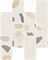 Мозаика Vitra  Impression Кирпичная кладка теплая гамма R9 7РЕК (7*14) 35,5х29 - фото 111197