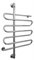Полотенцесушитель водяной Сунержа Эпатаж 80 x 60 см, 00-0112-8060, хром - фото 114300