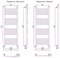 Полотенцесушитель водяной Сунержа Богема+ 120 x 40 см, 00-0220-1240, прямые перемычки, хром - фото 114366 Полотенцесушитель водяной Сунержа Богема+ 120 x 40 см, 00-0220-1240, прямые перемычки, хром - фото 114366