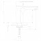Смеситель Decoroom DR69 для раковины, DR69011 - фото 117244 Смеситель Decoroom DR69 для раковины, DR69011 - фото 117244