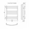 Полотенцесушитель водяной Lemark Atlantiss П7 LM32607RBL 500x600, черный - фото 117734 Полотенцесушитель водяной Lemark Atlantiss П7 LM32607RBL 500x600, черный - фото 117734