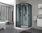 Душевая кабина Niagara Premium NG-6902-01 BLACK 100х100х210 стекло тонированное - фото 121127 Душевая кабина Niagara Premium NG-6902-01 BLACK 100х100х210 стекло тонированное - фото 121127