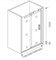 Душевая дверь в нишу GOOD DOOR Galaxy WTW-130-C-CH - фото 121836 Душевая дверь в нишу GOOD DOOR Galaxy WTW-130-C-CH - фото 121836