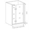 Душевая дверь в нишу GOOD DOOR Saturn WTW-140-C-CH-L - фото 122232 Душевая дверь в нишу GOOD DOOR Saturn WTW-140-C-CH-L - фото 122232