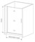 Душевая дверь в нишу GOOD DOOR Mokka DR-90-C-WE - фото 122253 Душевая дверь в нишу GOOD DOOR Mokka DR-90-C-WE - фото 122253