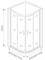 Душевой уголок GOOD DOOR Jazz R-80-G-BR - фото 122483 Душевой уголок GOOD DOOR Jazz R-80-G-BR - фото 122483