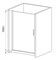 Душевая дверь в нишу GOOD DOOR Pandora DR-100-C-CH - фото 122592 Душевая дверь в нишу GOOD DOOR Pandora DR-100-C-CH - фото 122592