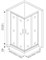 Душевой уголок GOOD DOOR Latte CR-80-C-WE - фото 122649 Душевой уголок GOOD DOOR Latte CR-80-C-WE - фото 122649