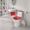 Унитаз-компакт Sanita luxe Best Color сиденье дюропласт soft close красное - фото 123258 Унитаз-компакт Sanita luxe Best Color сиденье дюропласт soft close красное - фото 123258