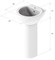 Раковина Sanita Lux ArtFlora SL400401 - фото 123516 Раковина Sanita Lux ArtFlora SL400401 - фото 123516
