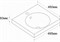 Раковина Sanita Lux Ringo SL400701 на кронштейнах - фото 123542 Раковина Sanita Lux Ringo SL400701 на кронштейнах - фото 123542