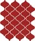 65013 Авейру мозаичный красный глянцевый 26х30 керамическая плитка - фото 127306
