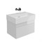 LO.70.2/WHT Тумба LOGICA подвесная 2 ящика 70 см, белоснежный - фото 129697 LO.70.2/WHT Тумба LOGICA подвесная 2 ящика 70 см, белоснежный - фото 129697