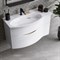 RV.100Lh/WHT.M Тумба RIVA 100 см левая, белая матовая - фото 129970 RV.100Lh/WHT.M Тумба RIVA 100 см левая, белая матовая - фото 129970