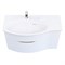 RV.100Lh/WHT.M Тумба RIVA 100 см левая, белая матовая - фото 129975 RV.100Lh/WHT.M Тумба RIVA 100 см левая, белая матовая - фото 129975
