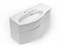 RV.100Lh/WHT.M Тумба RIVA 100 см левая, белая матовая - фото 129977 RV.100Lh/WHT.M Тумба RIVA 100 см левая, белая матовая - фото 129977