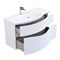 RV.100Lh/WHT.M Тумба RIVA 100 см левая, белая матовая - фото 129983 RV.100Lh/WHT.M Тумба RIVA 100 см левая, белая матовая - фото 129983