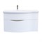 RV.100Lh/WHT.M Тумба RIVA 100 см левая, белая матовая - фото 129986 RV.100Lh/WHT.M Тумба RIVA 100 см левая, белая матовая - фото 129986