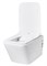 Унитаз подвесной безободковый Creto Logan L2 белый - (крышка в комплекте) 1002-001-L2W - фото 130664