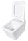 Унитаз подвесной безободковый Creto Logan L2 белый - (крышка в комплекте) 1002-001-L2W - фото 130665