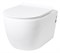 Унитаз подвесной безободковый Creto Logan L1 белый - (крышка в комплекте) 1001-001-L1W - фото 130679