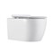 Унитаз подвесной безободковый Creto Logan L1 белый - (крышка в комплекте) 1001-001-L1W - фото 130681