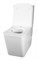 Унитаз-компакт Creto Logan L2 1002-004-WF безободковый с крышкой-сиденьем микролифт, белый - фото 130731