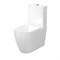 Унитаз-компакт Creto Logan L1 1001-004-WF безободковый с крышкой-сиденьем микролифт, белый - фото 130744