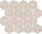 T017/14054 Риккарди мозаичный бежевый матовый 45x37,5x1 декор - фото 131254