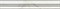 BLC031R Серенада белый глянцевый обрезной 30x5x1,9 бордюр - фото 131264