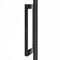 CT.120.SD.BLK.M Душевая дверь CRISTALLO, раздвижная с функцией soft close, 120х210, матовый черный - фото 142010 CT.120.SD.BLK.M Душевая дверь CRISTALLO, раздвижная с функцией soft close, 120х210, матовый черный - фото 142010