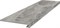 DL503120R/GCF Ступень клееная Альбино серый обрезной 119,5x33х0,9 - фото 143916