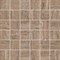 KMD2MSA019GR Про Травертин мозаичный коричневый светлый матовый обрезной 30x30x0,9 керамогранит - фото 144283