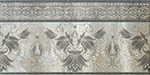 Бордюр керамич. CENEFA 5018 PERLA-GRIS-ACERO