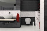Crypton black Плитка настенная 25х60 - фото 30068 Crypton black Плитка настенная 25х60 - фото 30068