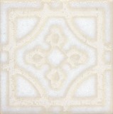 STG\B406\1266 Вставка Амальфи орнамент белый - фото 34992