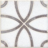 STG\A405\1266 Вставка Амальфи орнамент коричневый - фото 35002