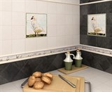 В интерьере