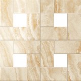 Supernova Onyx Honey Ambe Mosaic Lap 45х45 - фото 40528