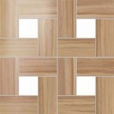 Aston Wood Iroko Mosaic Lap 45x45 - фото 40630