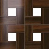 Aston Wood Mahogany Mosaic Lap 45x45 - фото 40631