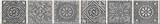 Бордюр Grazia Grey Nefertiti 6,2х40,5 - фото 53131