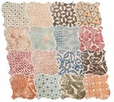 Декор Curvytile Cotto Patchwork Ceramic 26,5х26,5 - фото 53306