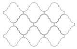 Мозаика Scale Alhambra White matt 27х43 - фото 53604