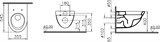 Унитаз подвесной VitrA Form 500 4305B003 с функцией биде - фото 58673 Унитаз подвесной VitrA Form 500 4305B003 с функцией биде - фото 58673