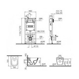 Комплект VitrA S20 9004B003-7204 кнопка хром - фото 58718 Комплект VitrA S20 9004B003-7204 кнопка хром - фото 58718